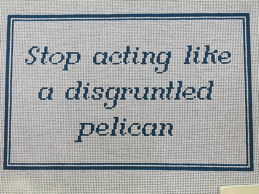 Disgruntled Pelican