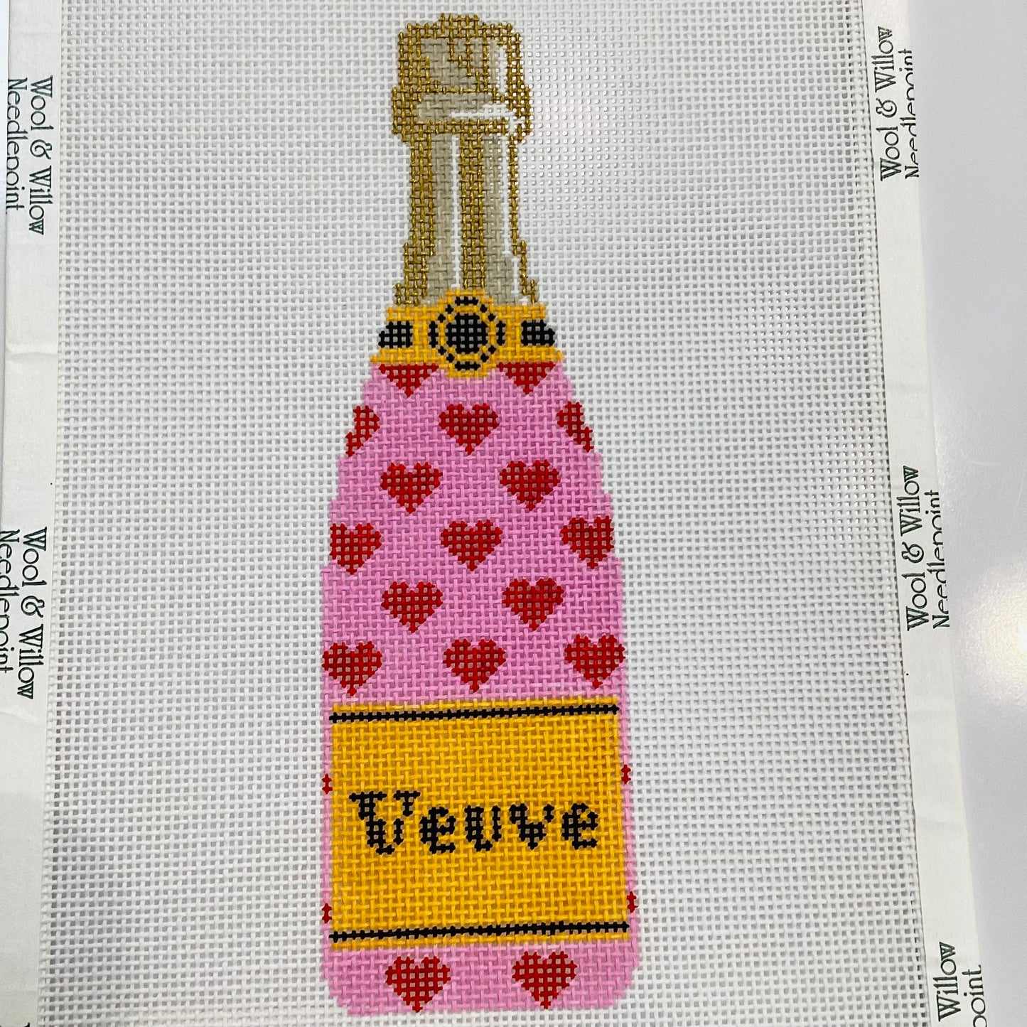 Veuve bottle - Hearts
