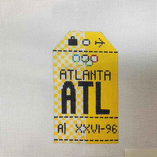 Atlanta Luggage Tag - HN