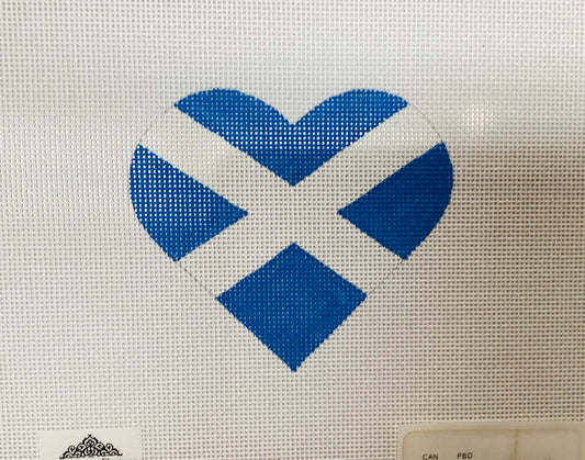 Scottish Flag Heart