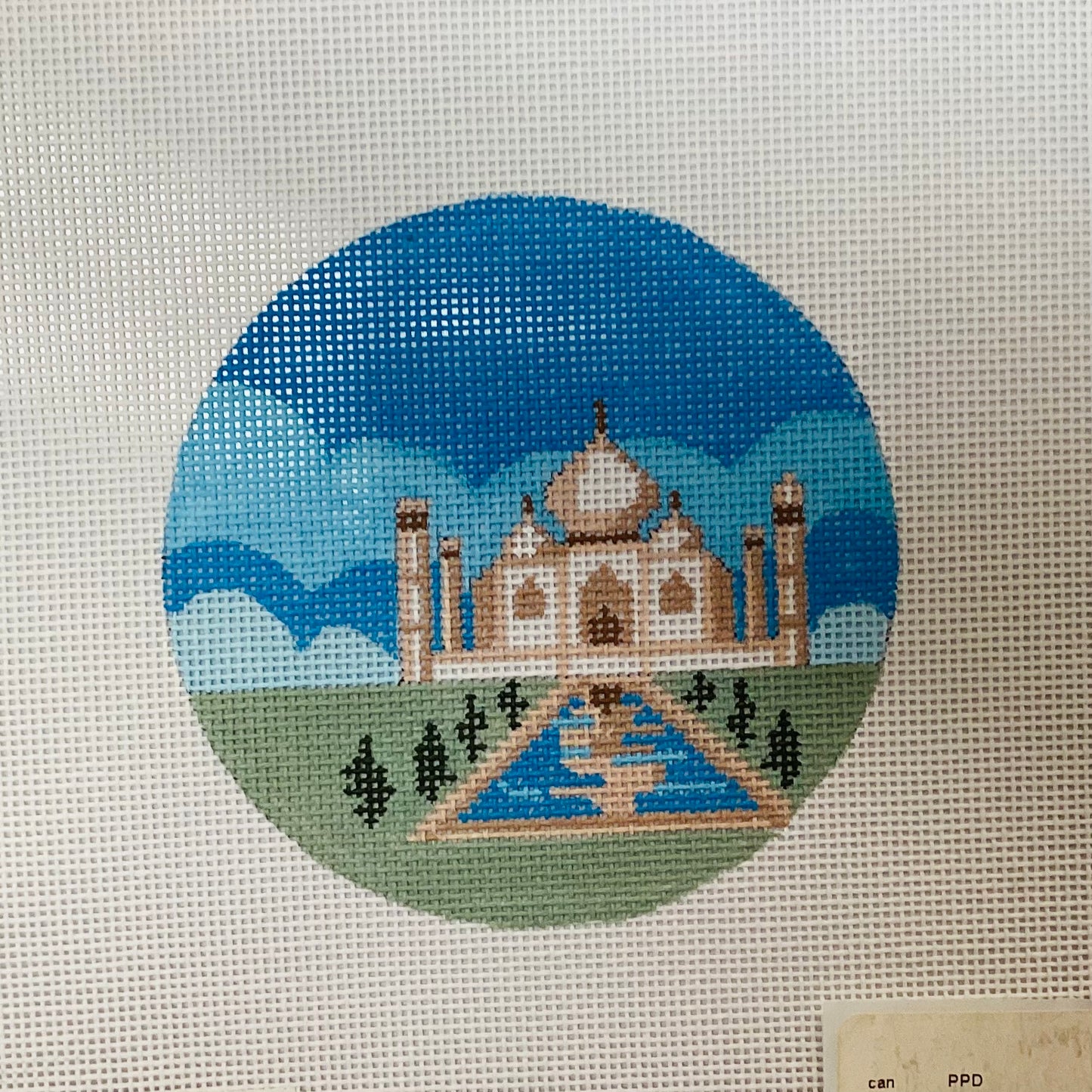 Painted Pony Bridge Round - Taj Mahal