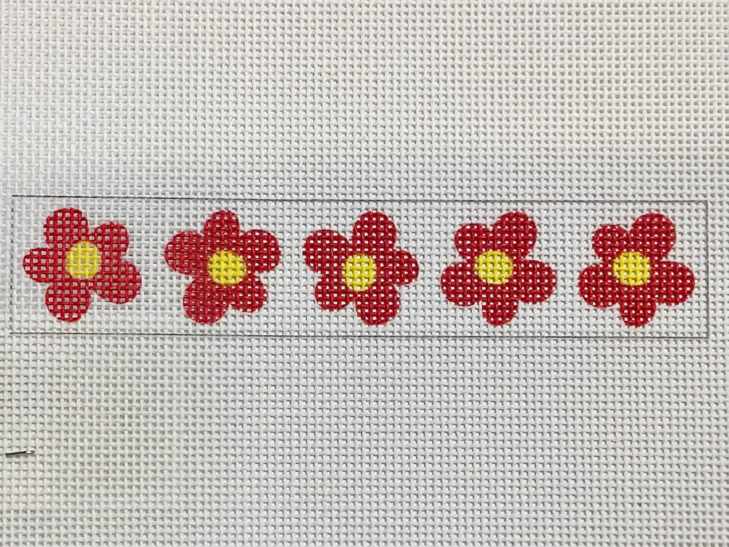 Red Flower insert for Folding Triangle Case