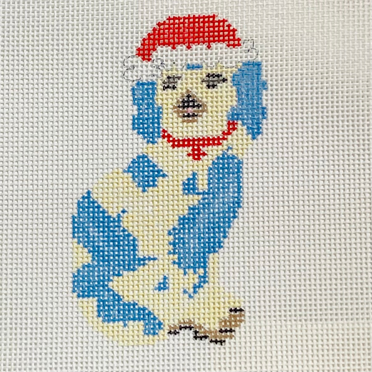 santa dog