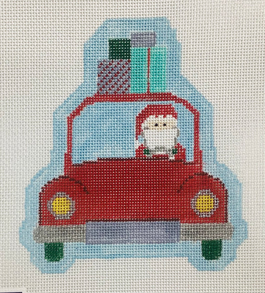 Santa in Car