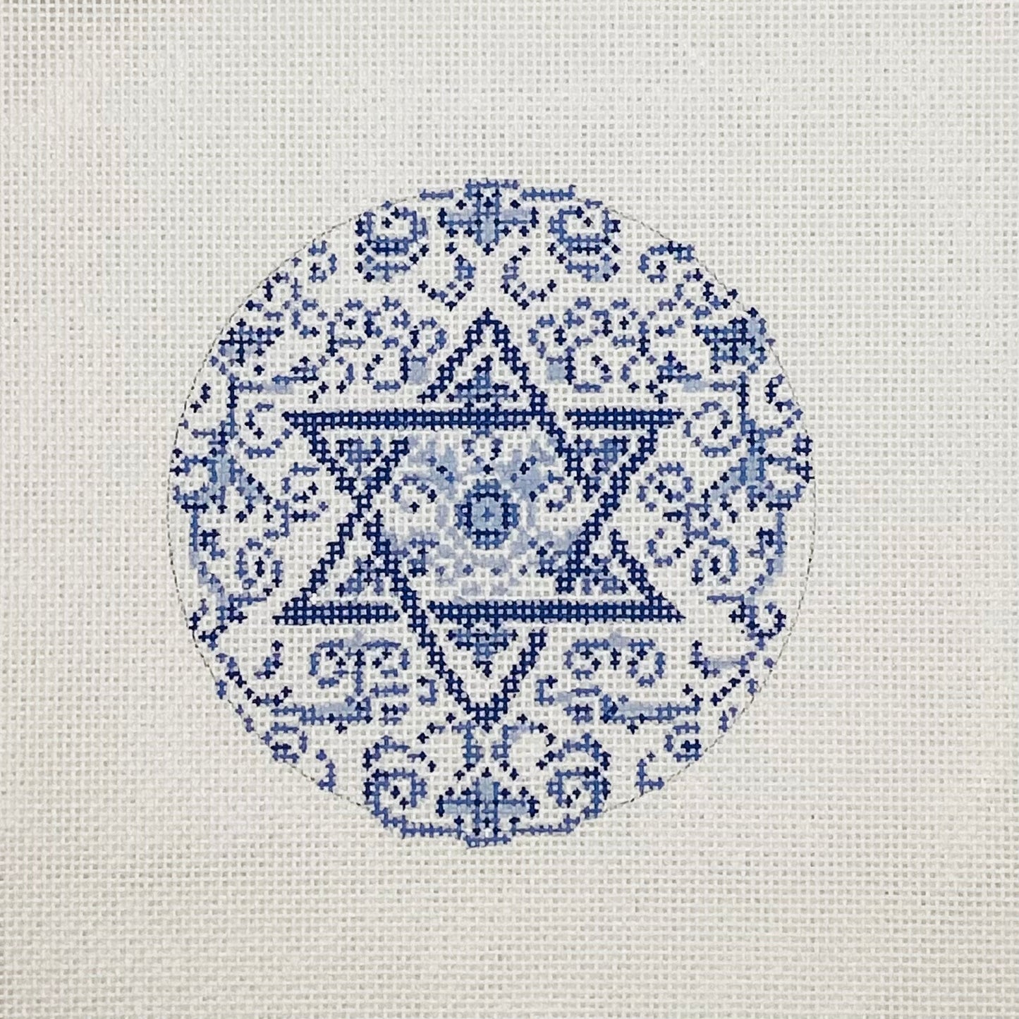 Transferware Judaic Round