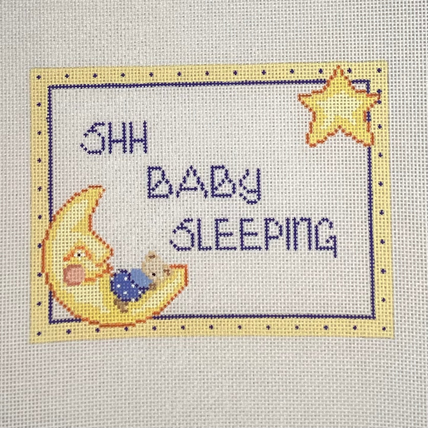 Bear Sleeping on Moon
