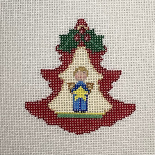 Red Tree Boy with Star