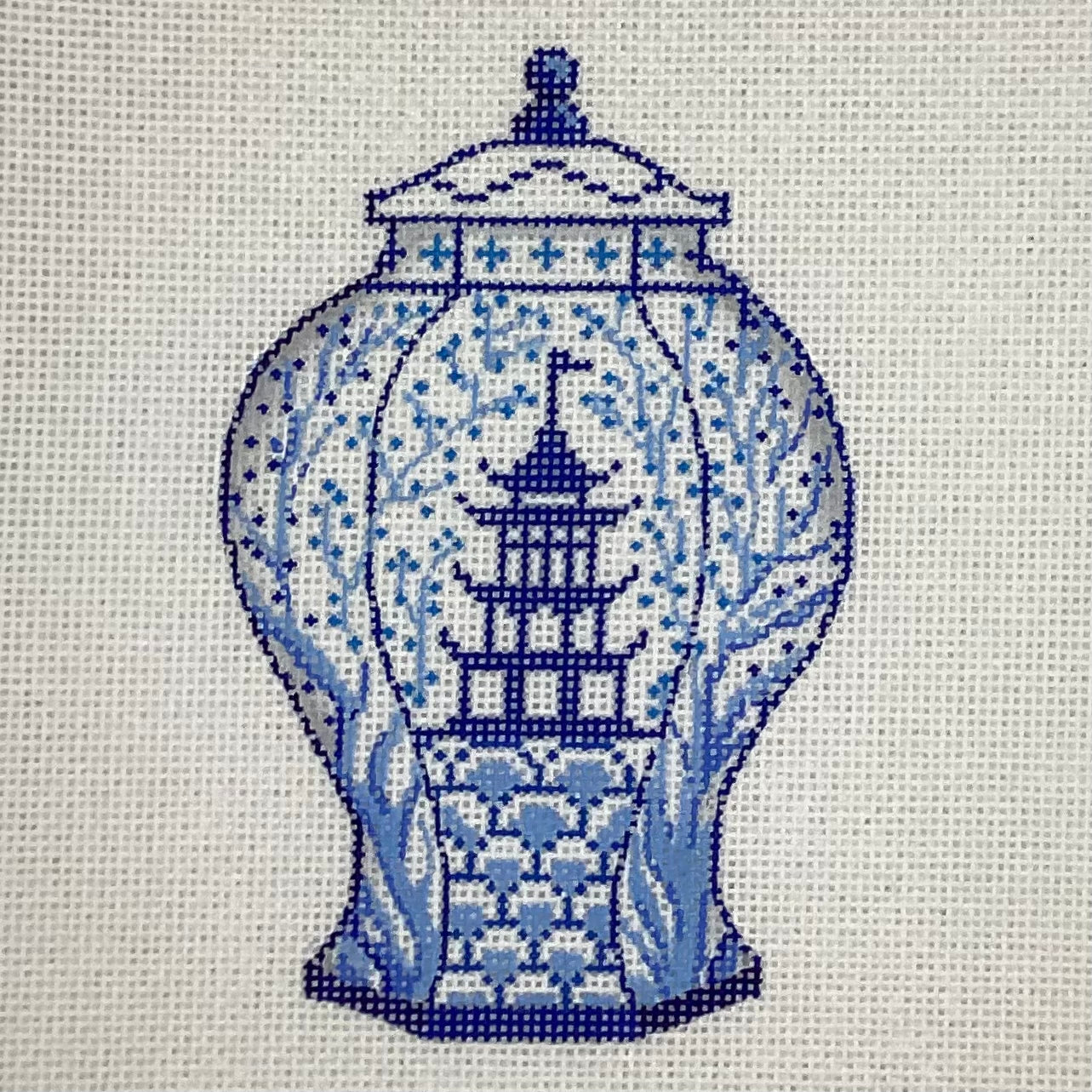 Blue & White Vase