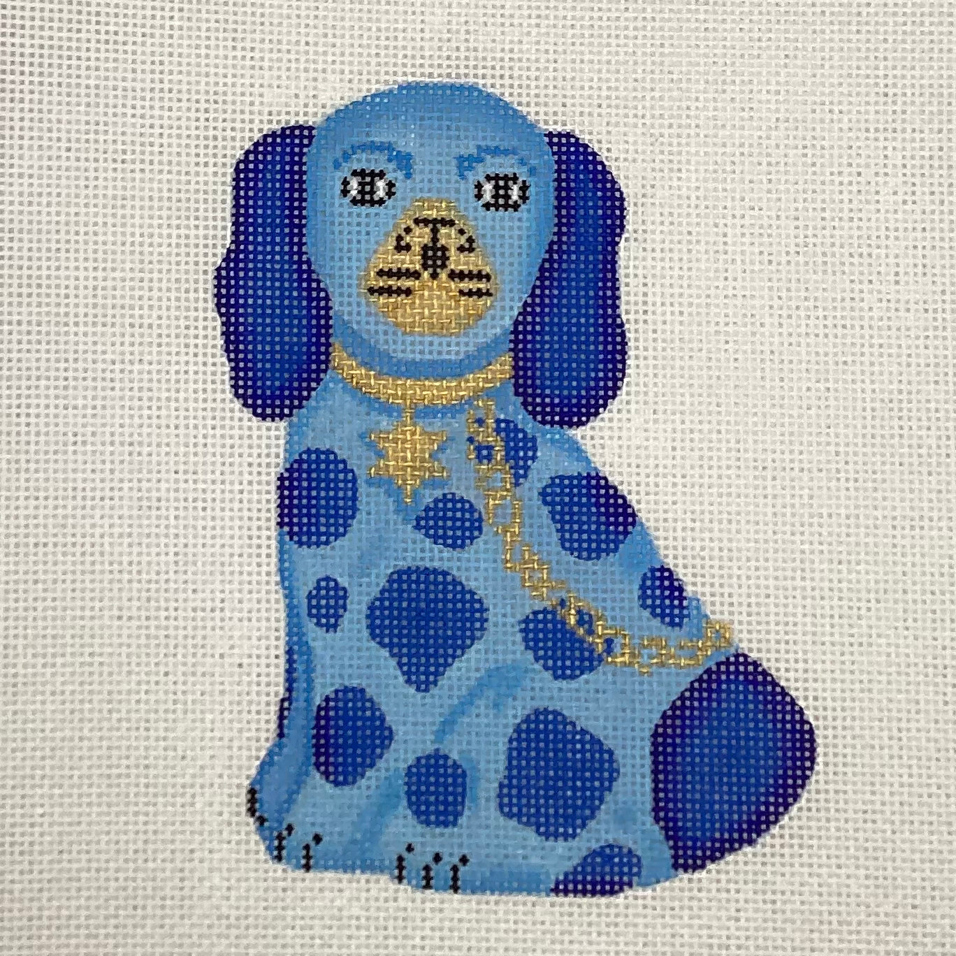 Blue Staffordshire Dog