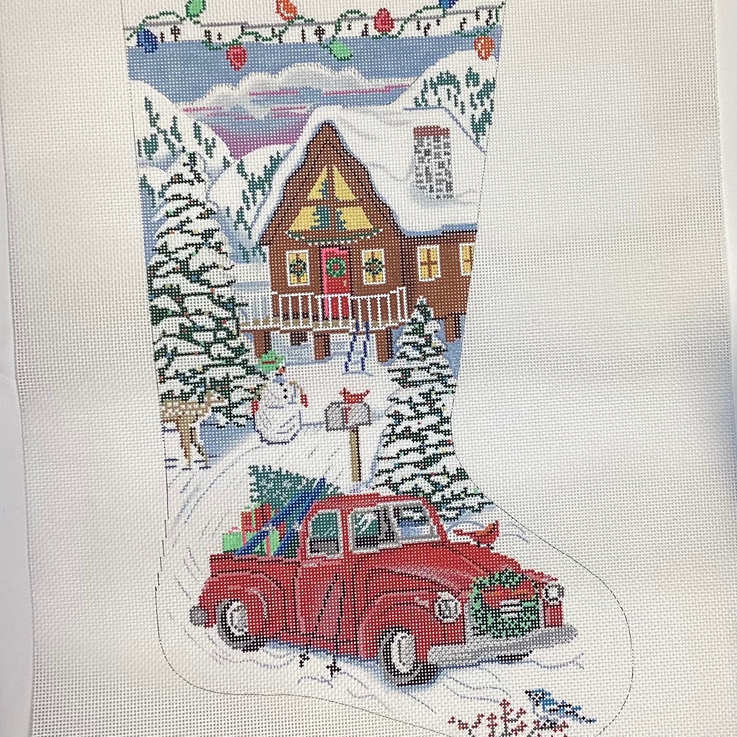 Chalet Stocking