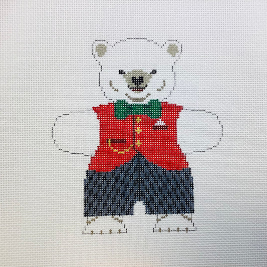 Polar Bear Red Vest