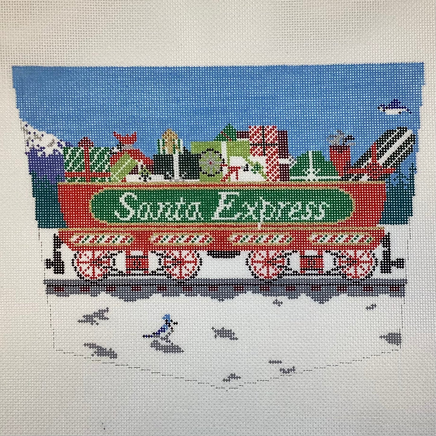 Santa Express Stocking Topper
