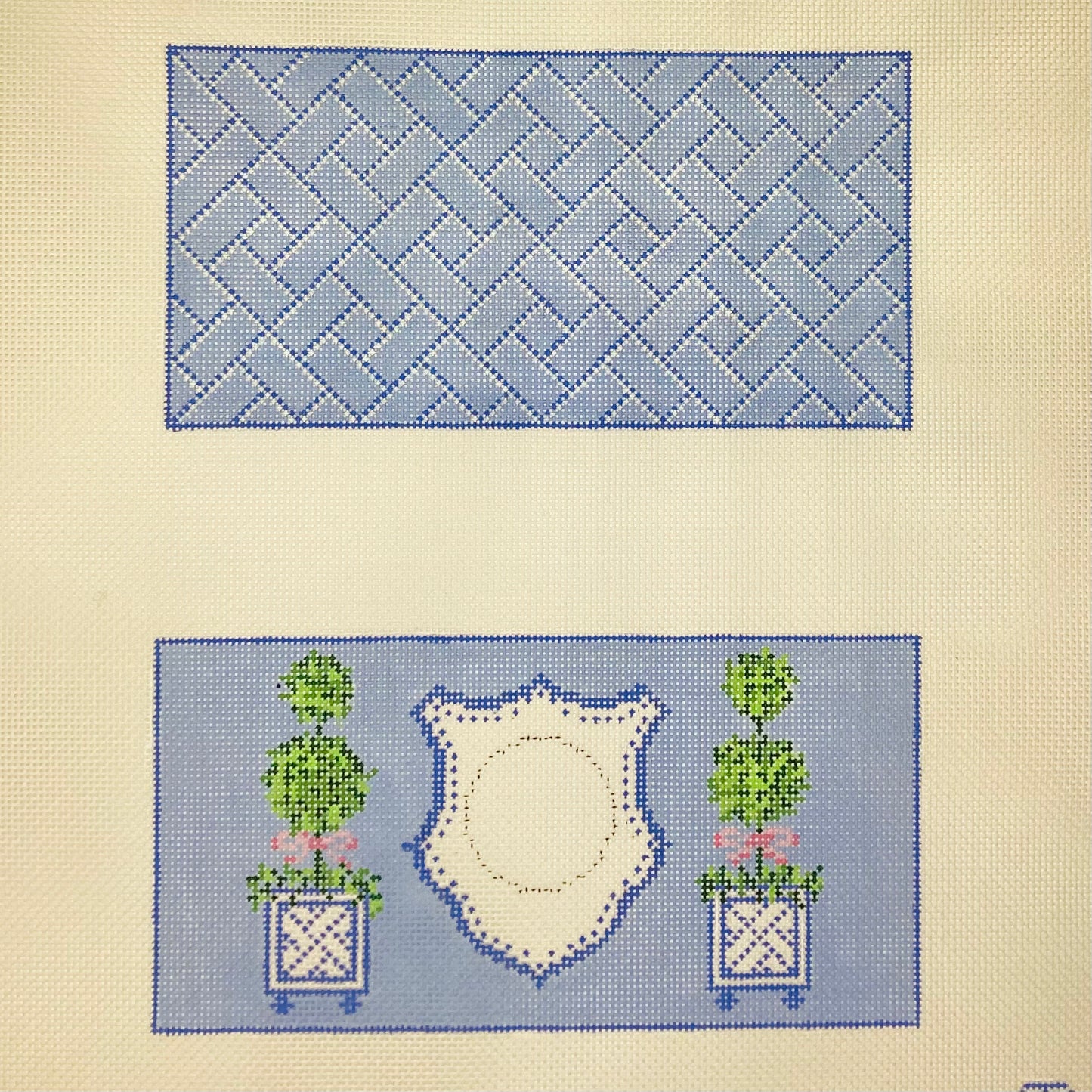 Topiary Glass Case Double Sided