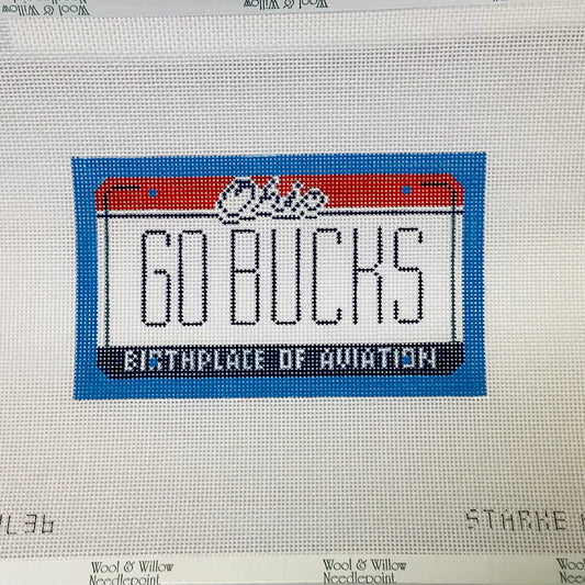 Go Bucks License Plate