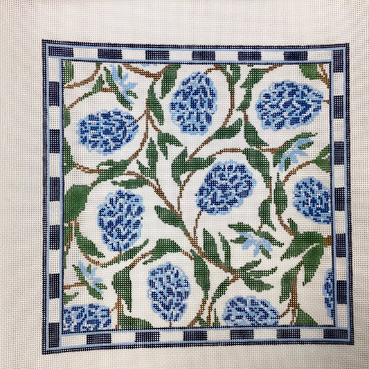 Botanical Print - Hydrangea Blue and White