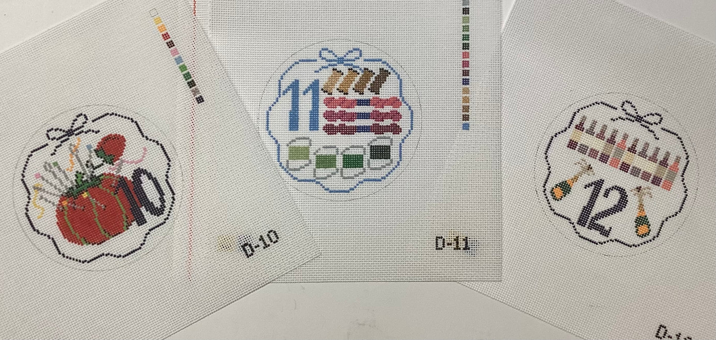 12 Days of Needlepoint - Day 2 only