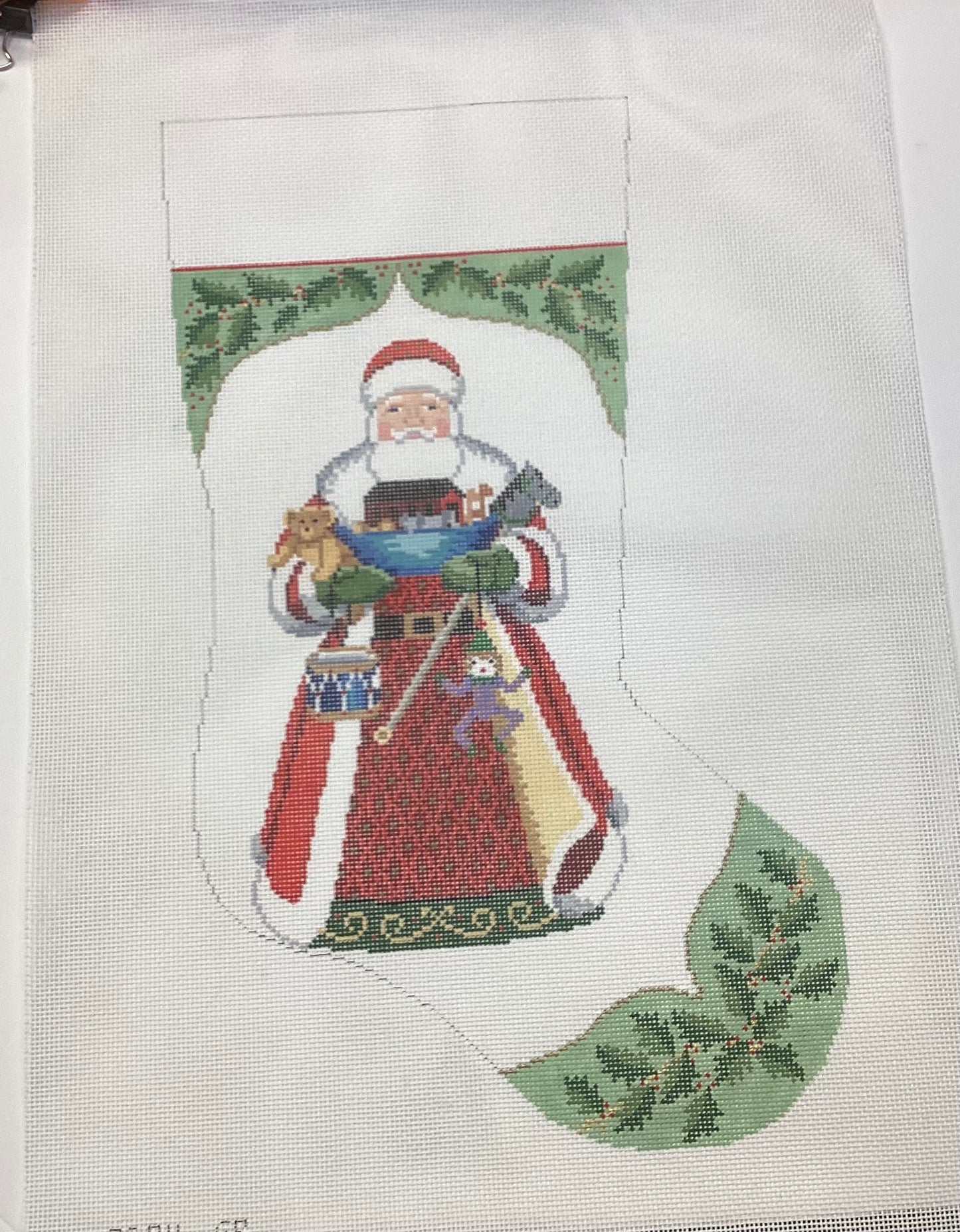 Holly, Santa Insert Stocking