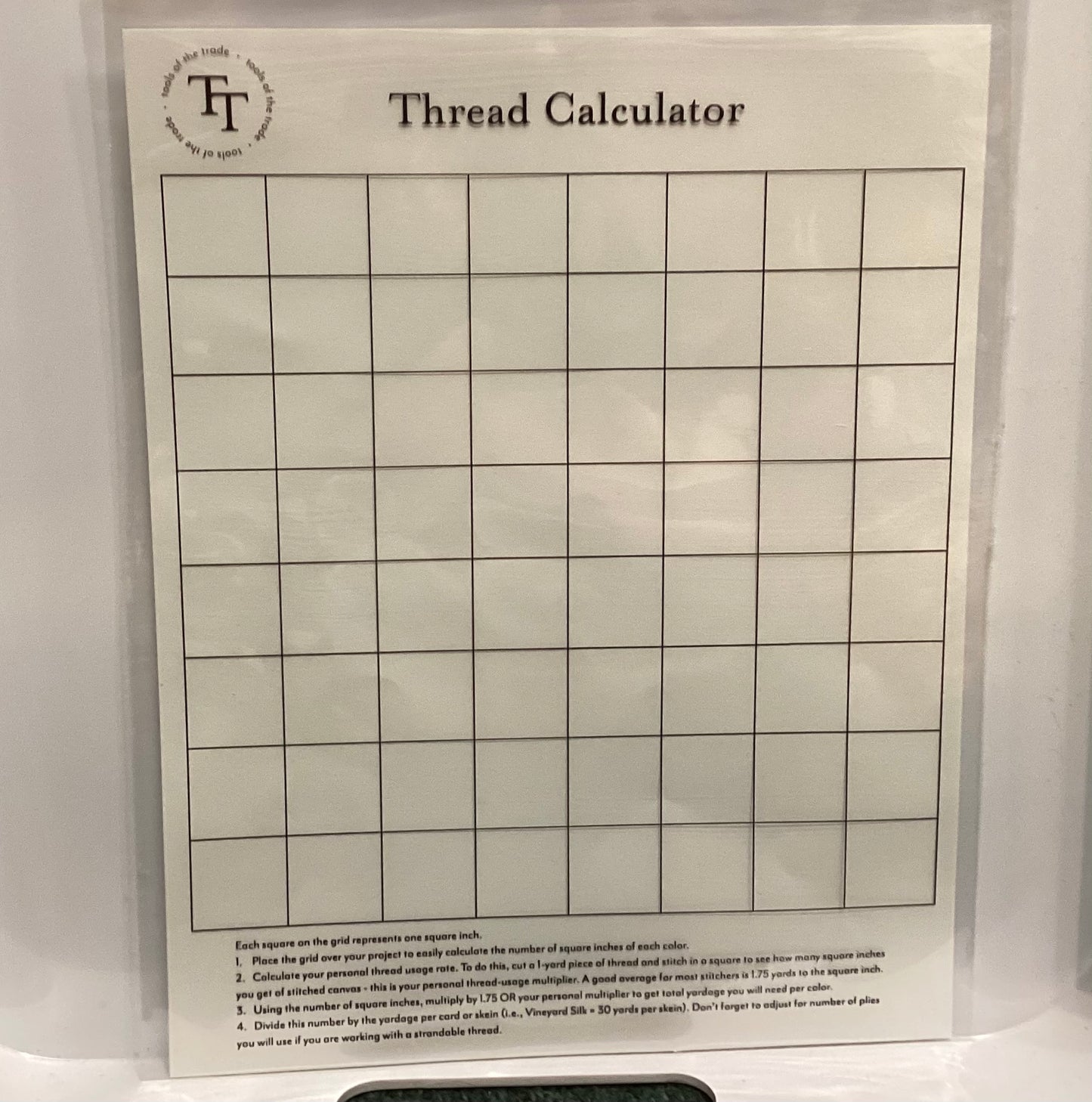 Thread Calculator by Tools of the Trade
