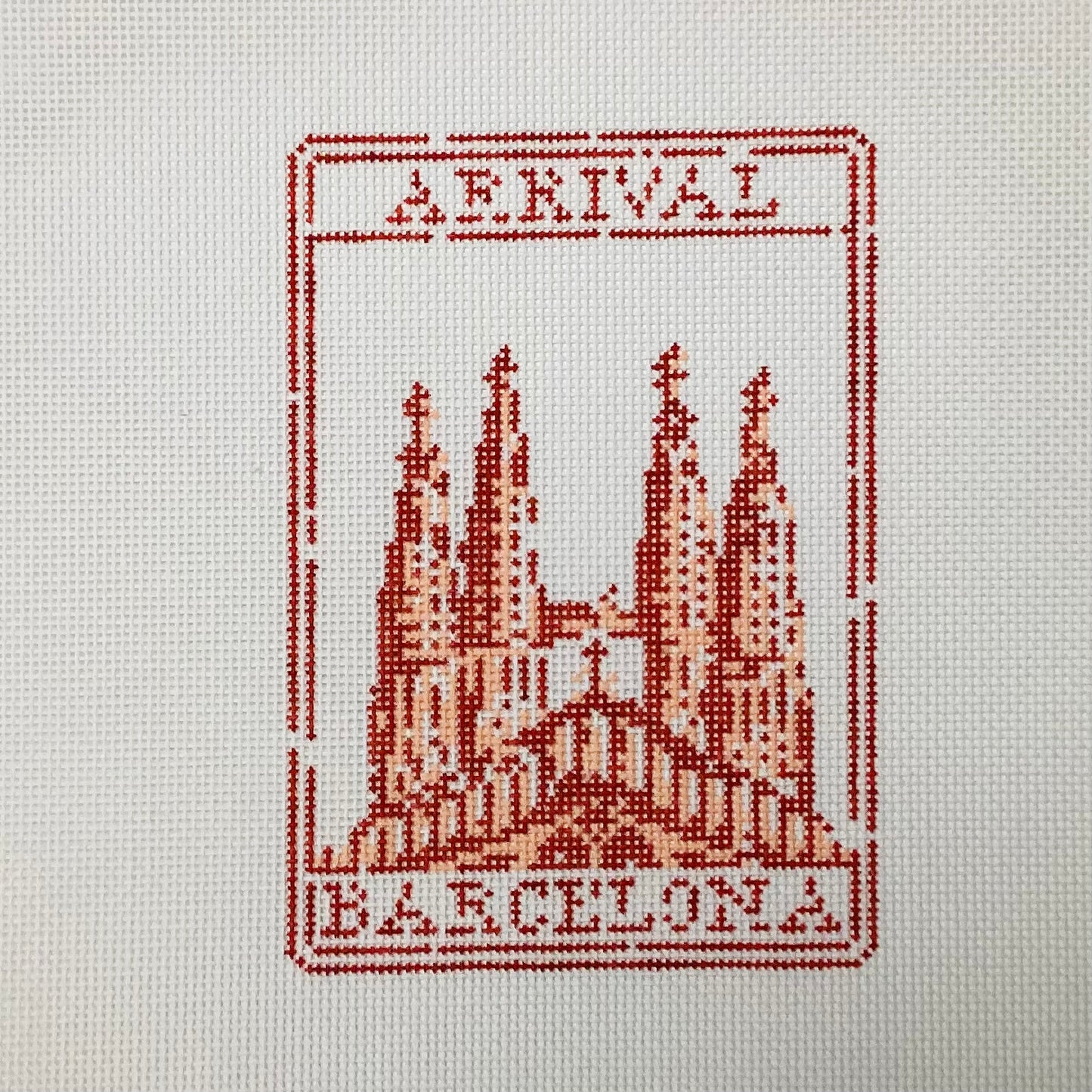 Passport Stamp - Barcelona