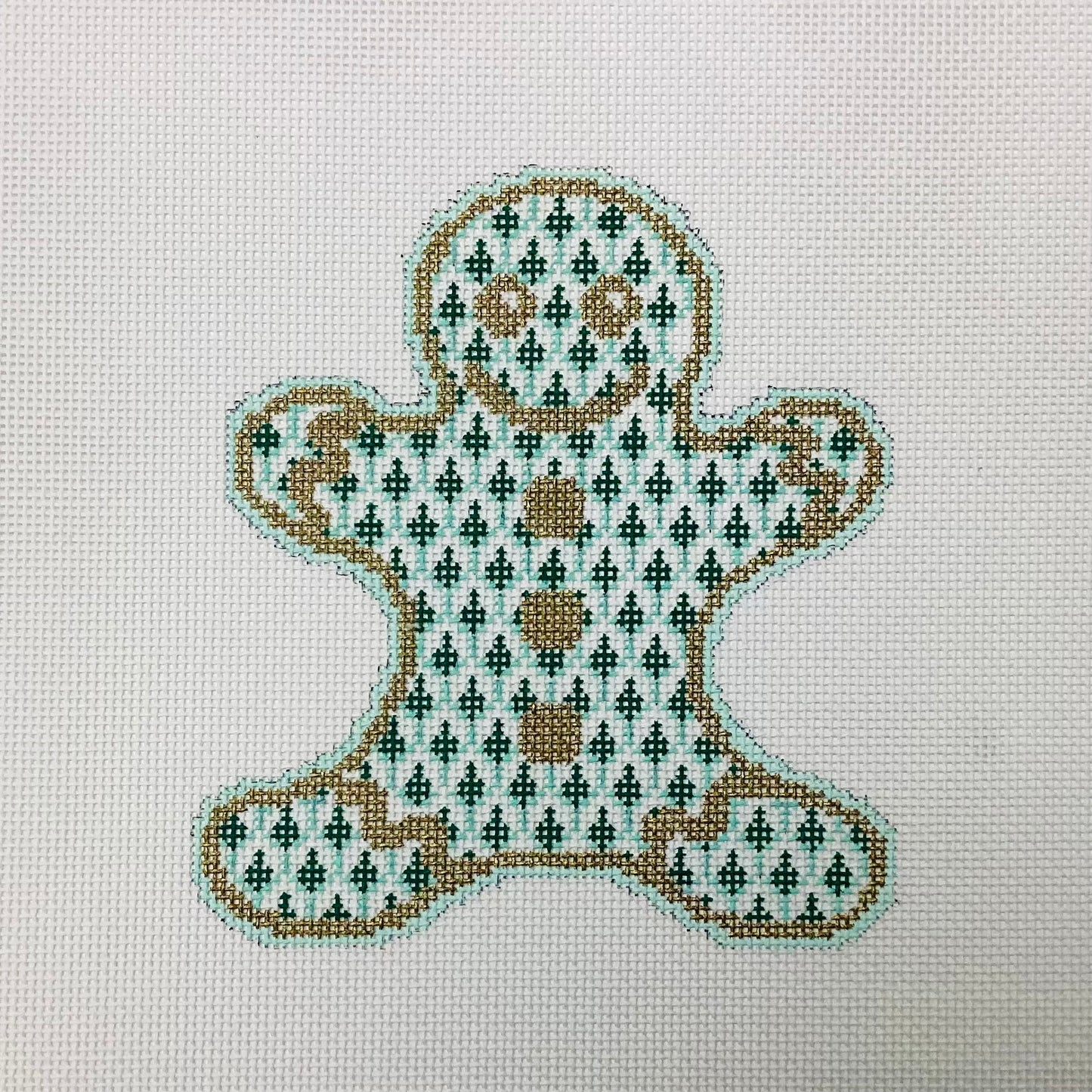 Green Gingerbread Man