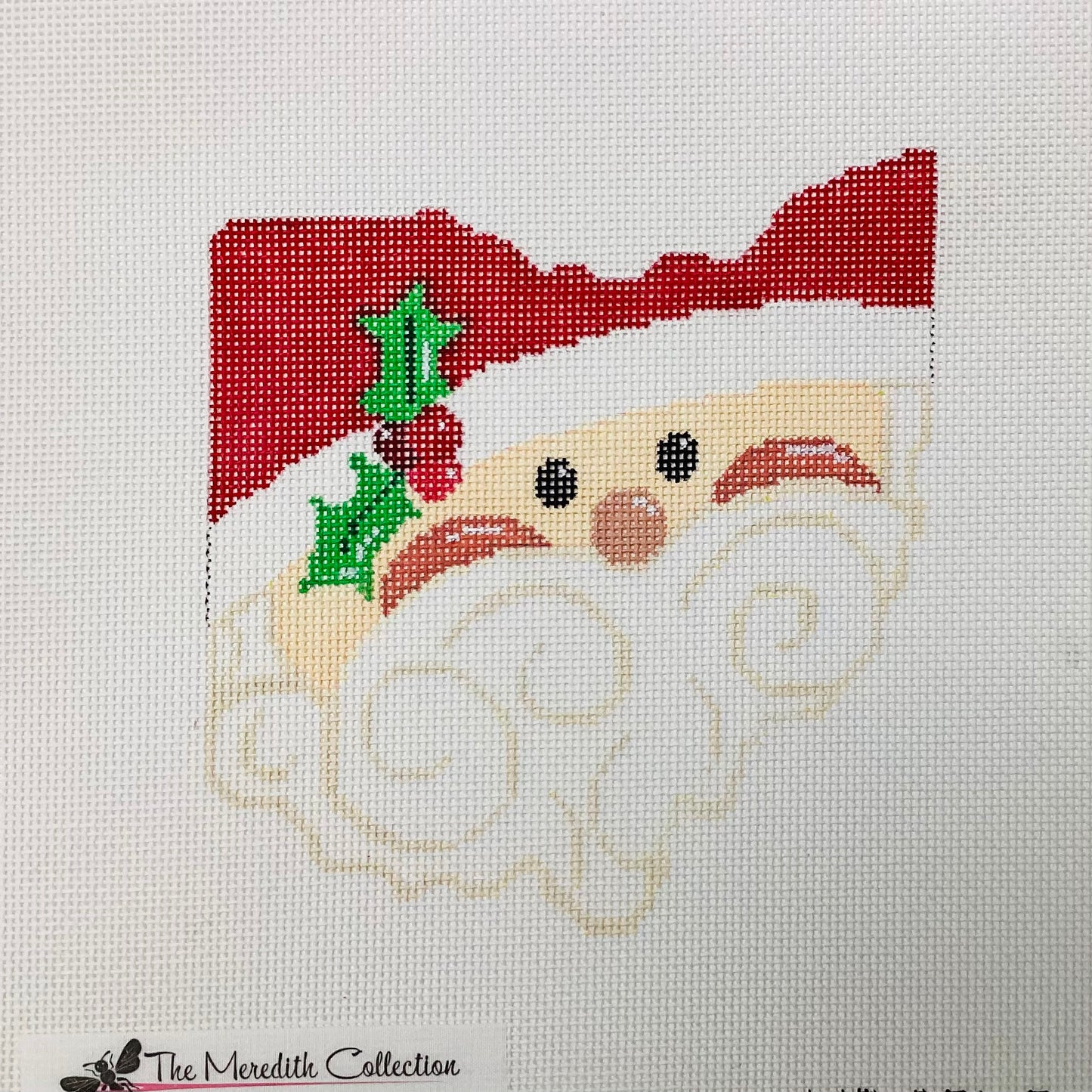 Ohio State-Shaped Santa