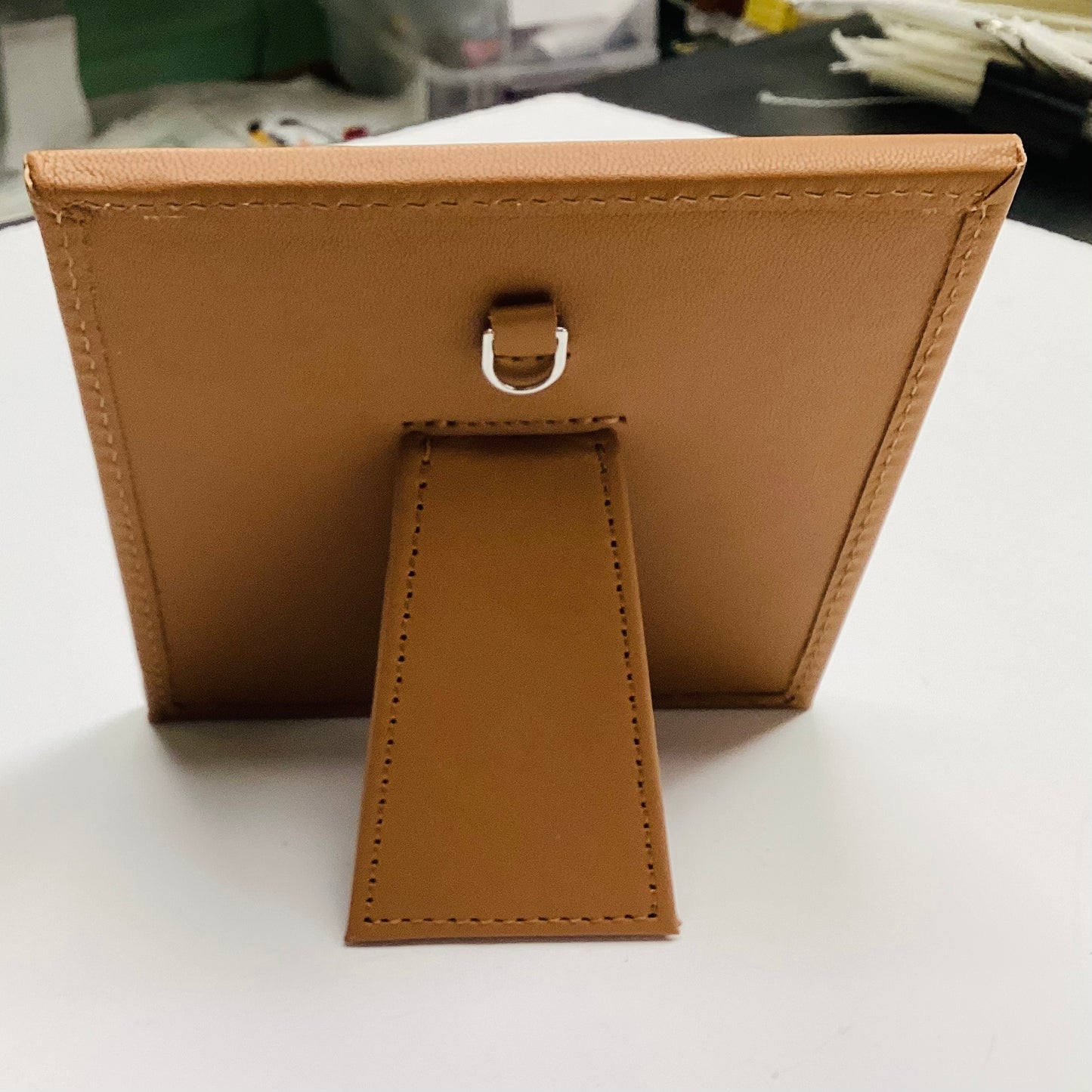 Self Finishing Square Leather Frame