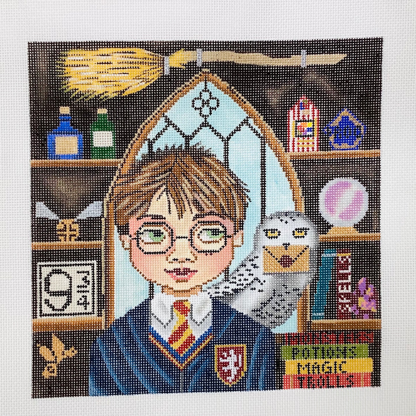 Harry Potter and Hedwig
