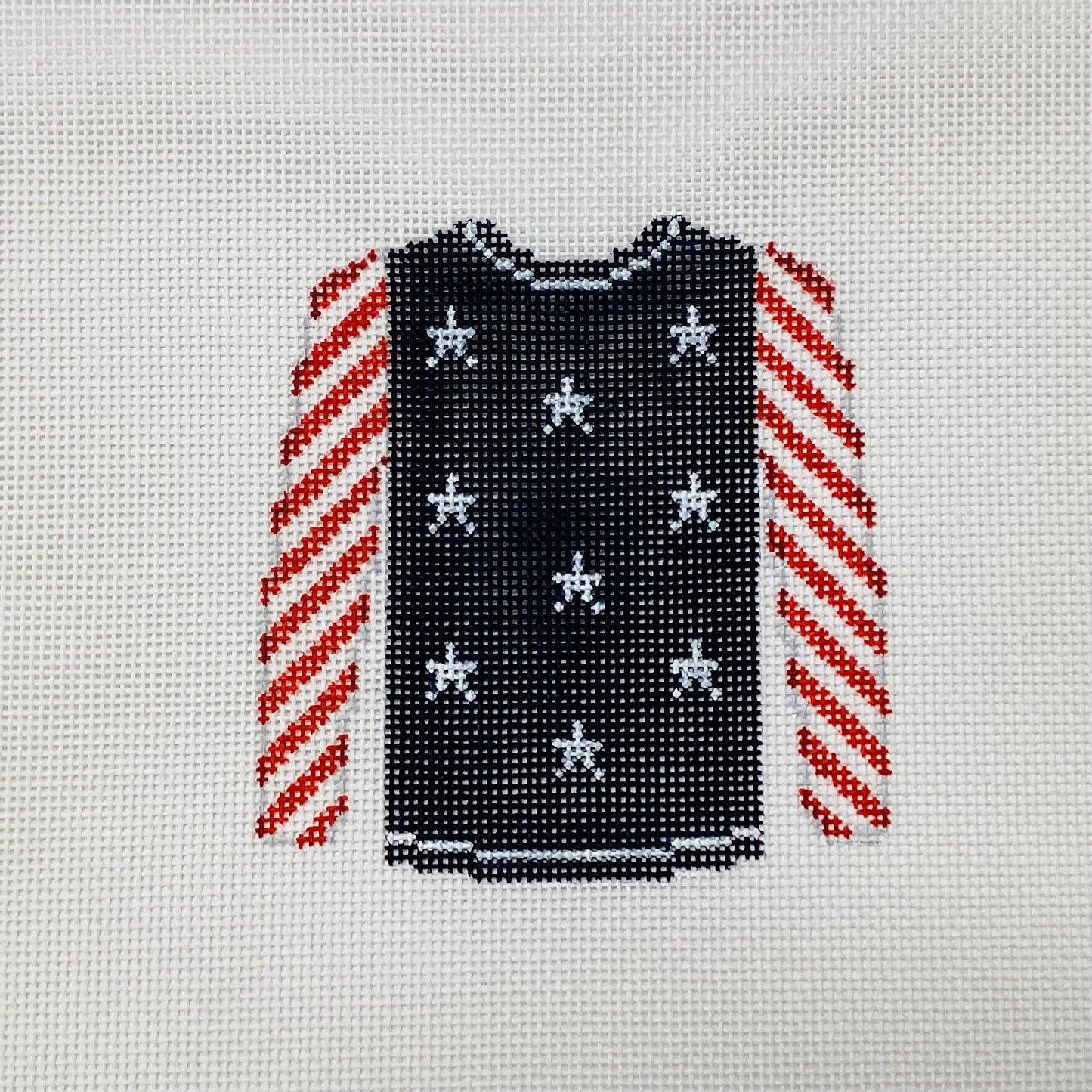 Navy with White Stars Sweater