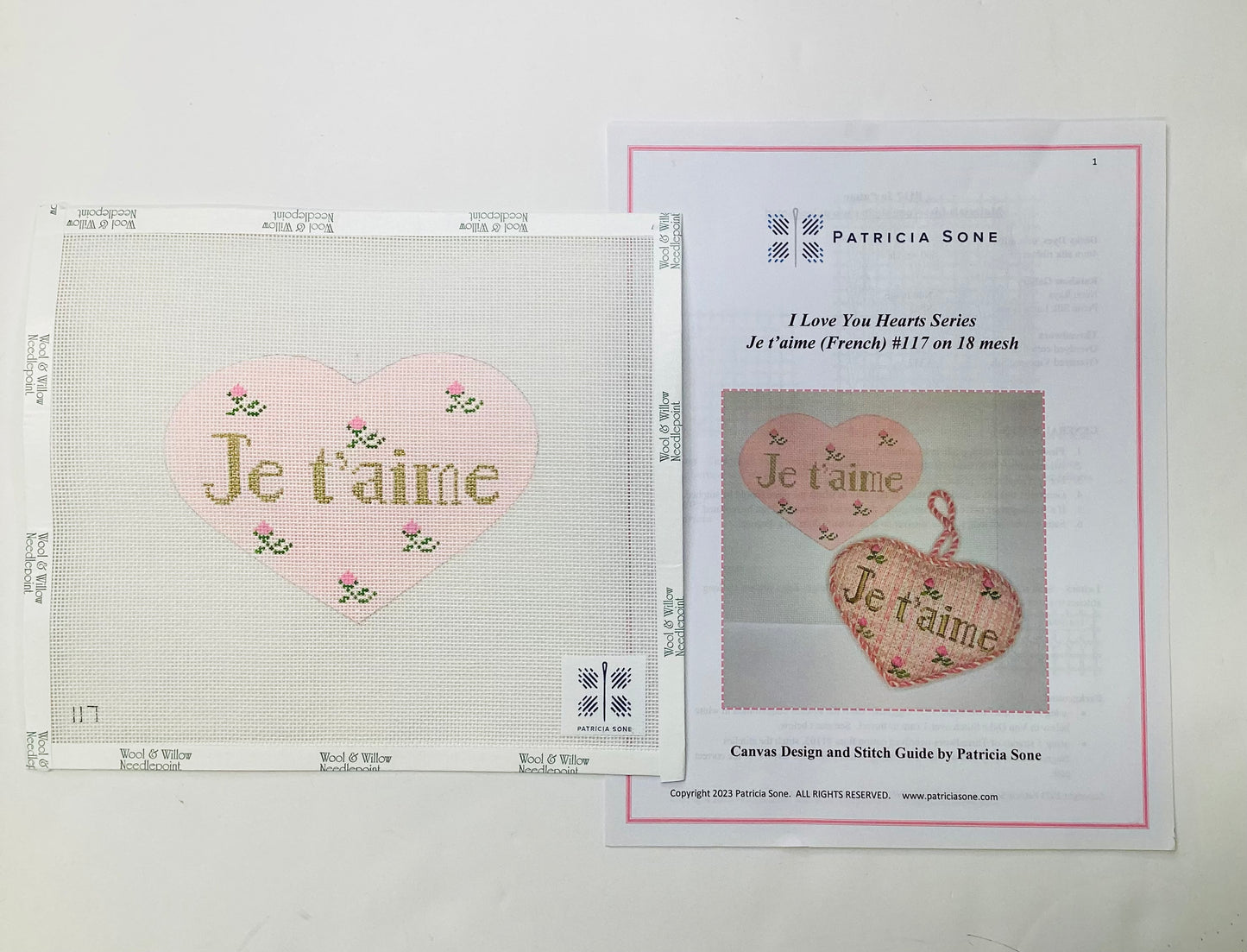 Je t'aime with Stitch Guide
