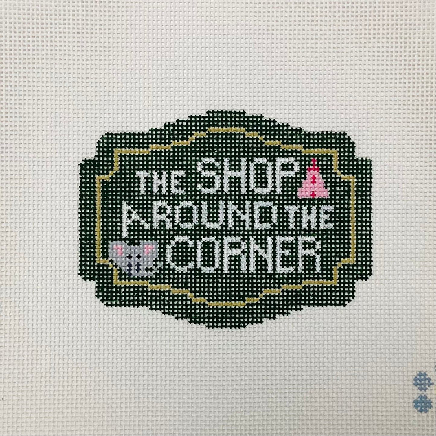 Shop Around the Corner Sign - Elephant
