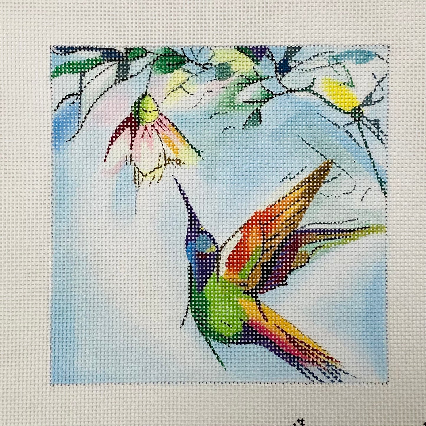 Mini Watercolor Birdy