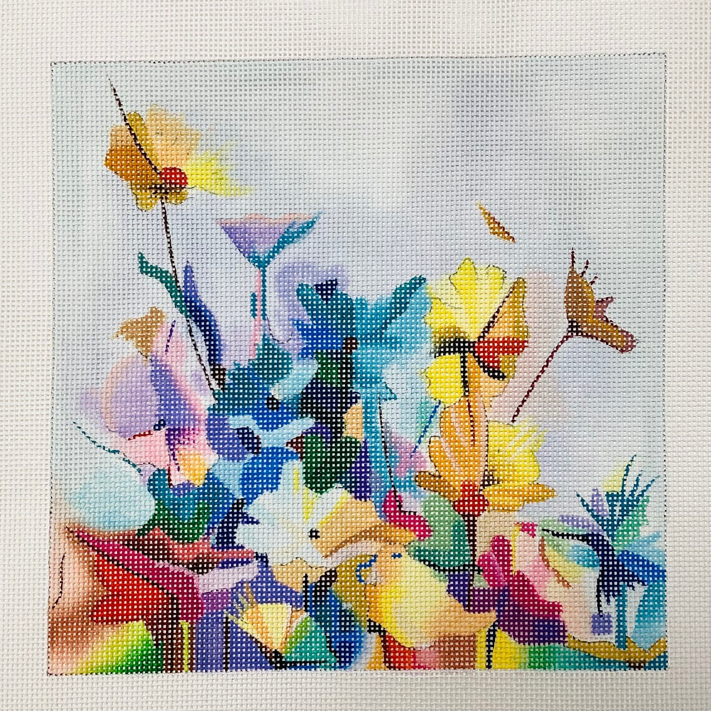 Watercolor Floral by Mindy