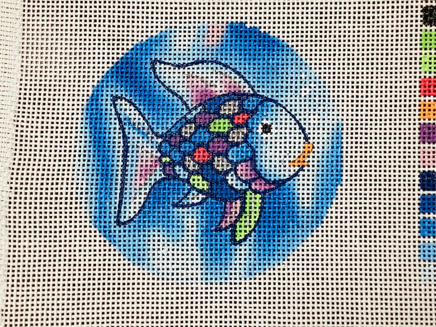 Rainbow Fish Round