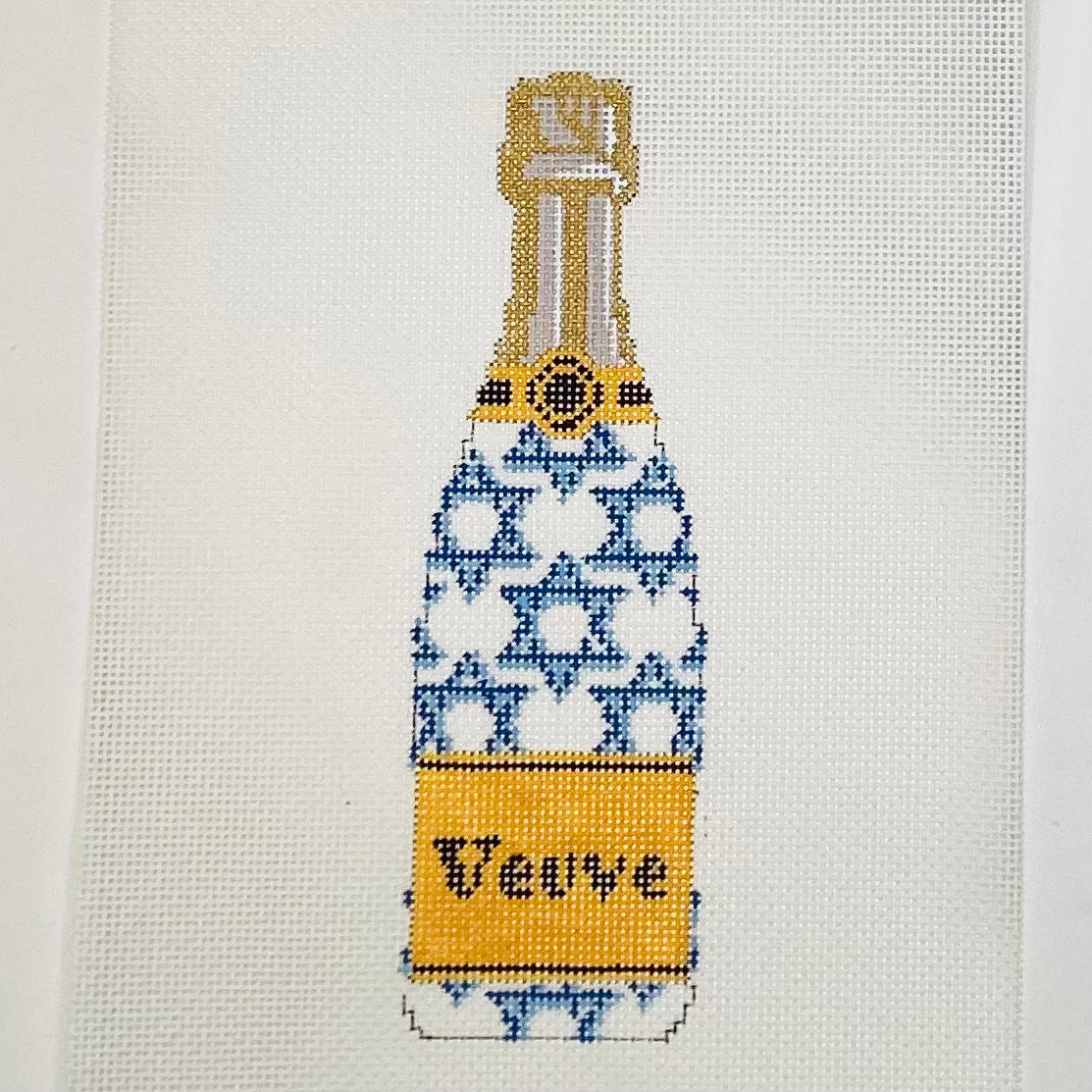 Veuve bottle-Star of David