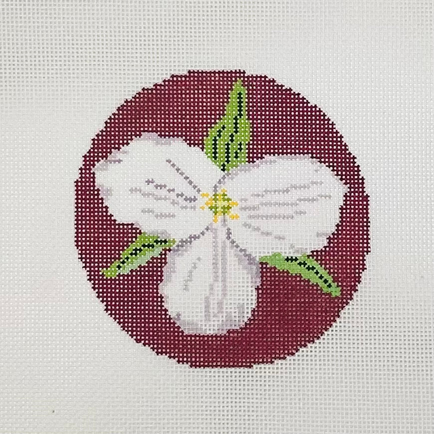 Trillium Flower Ornament