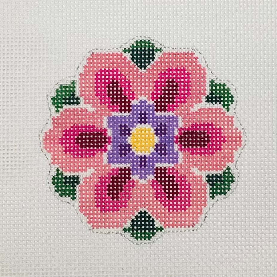 Pink Geometric Flower