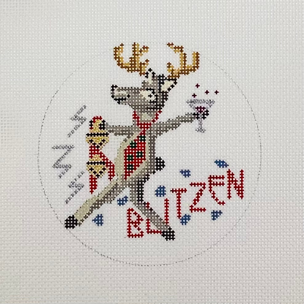 Reindeer Series - Blitzen Ornament