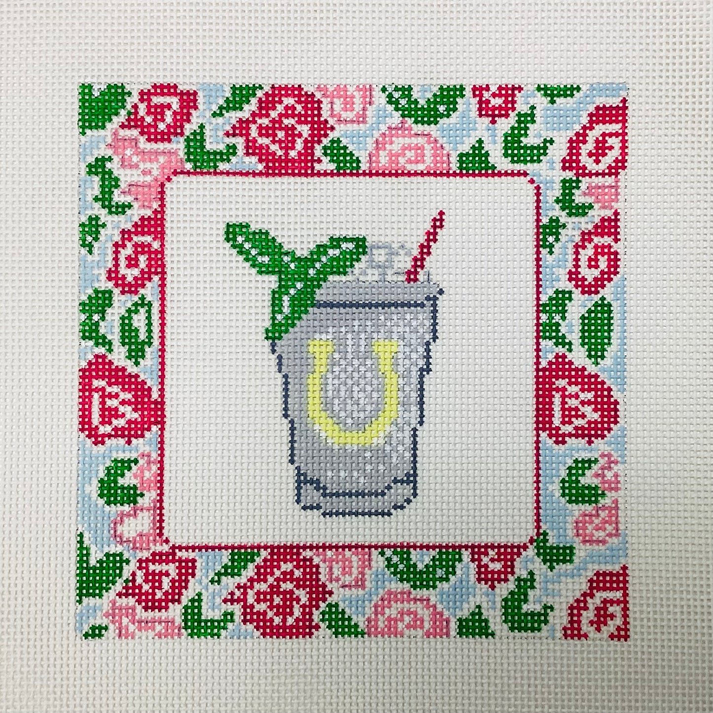 Mint Julep with Roses