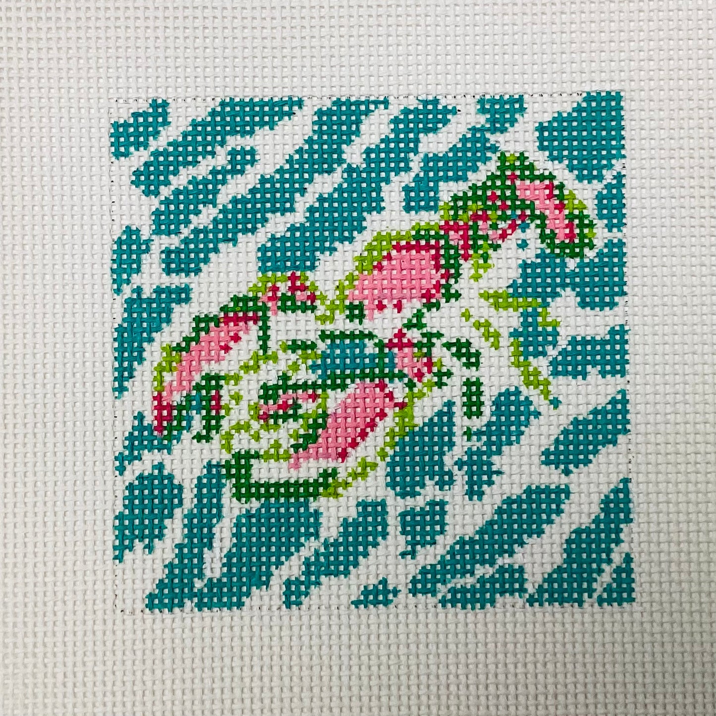 Nantucket Lobster Needlepoint Design