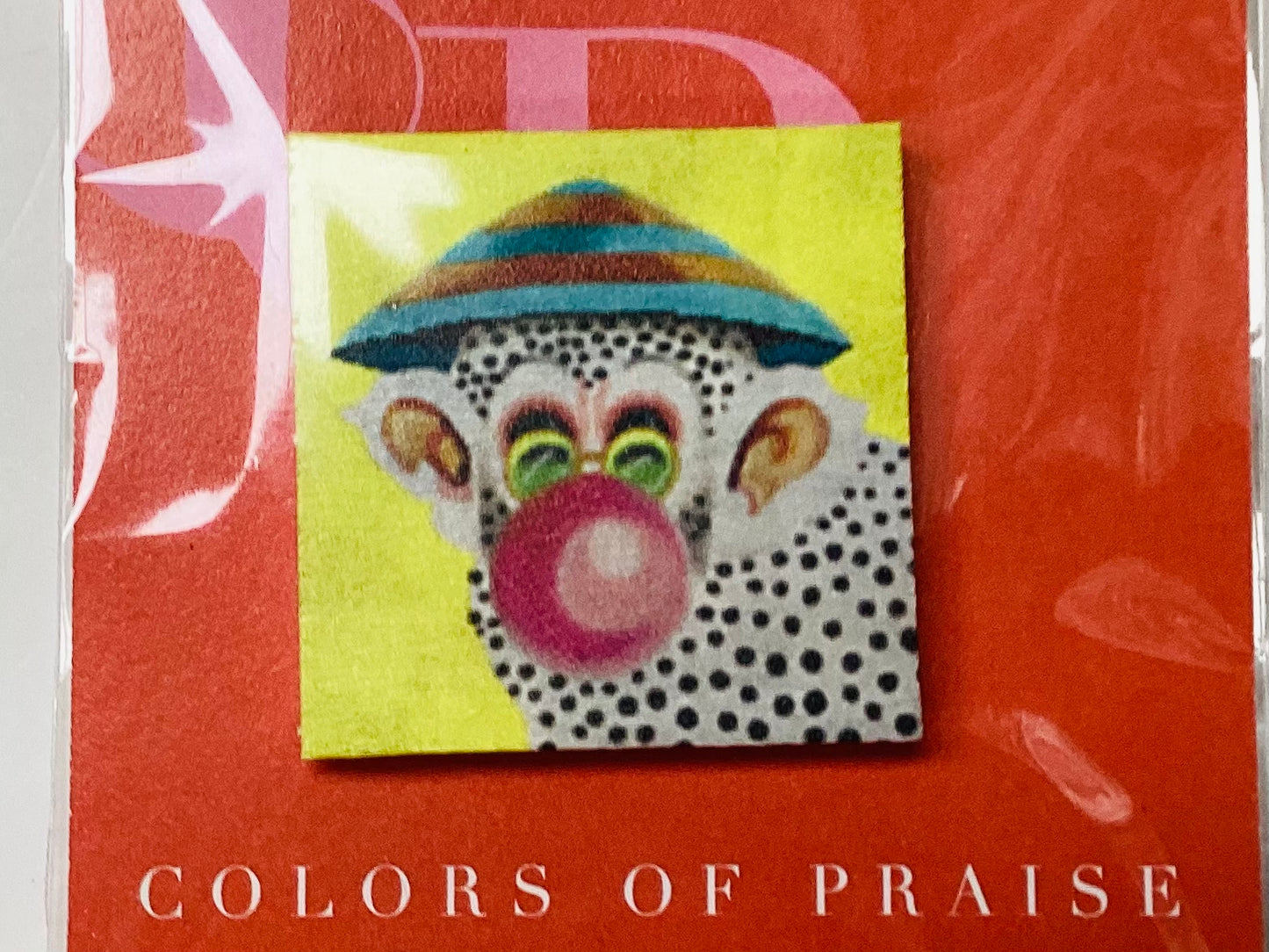 Monkey with bubble Needle minder