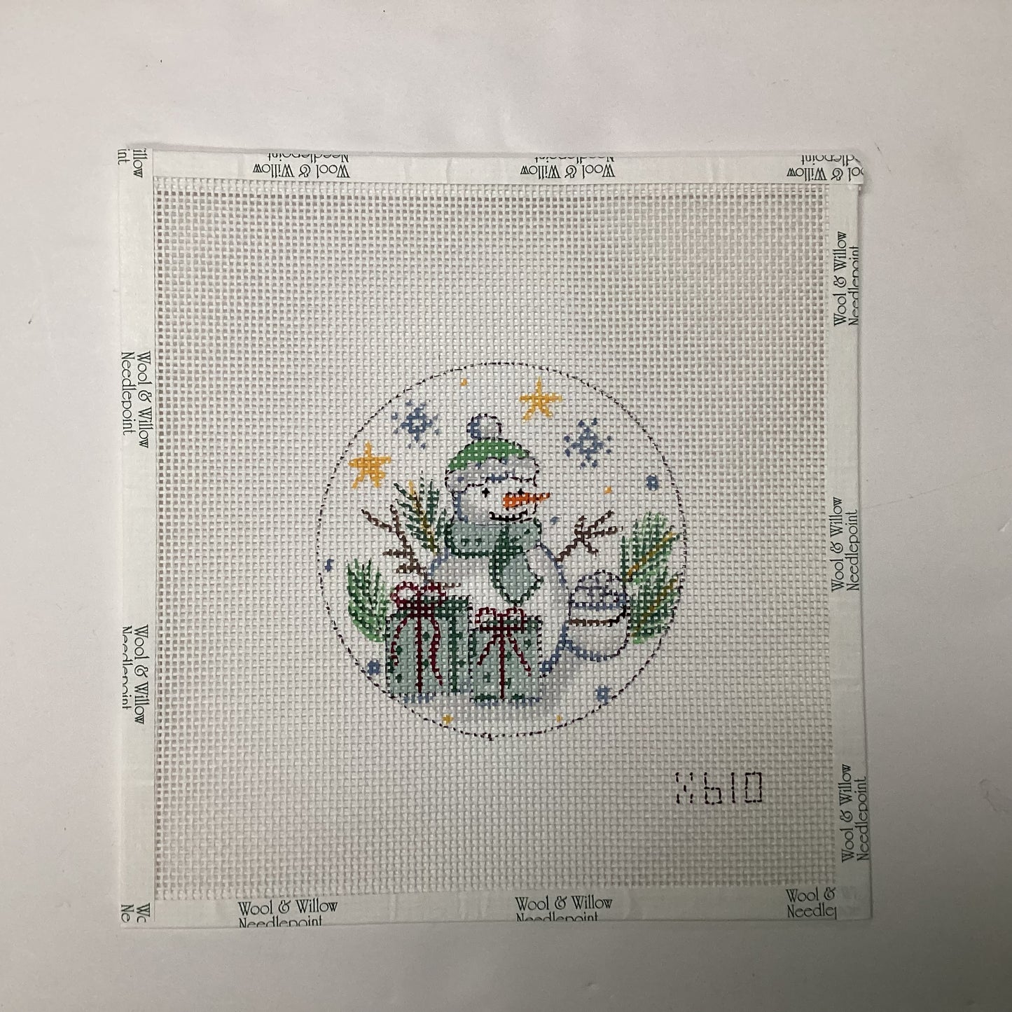 Snowman with Gifts