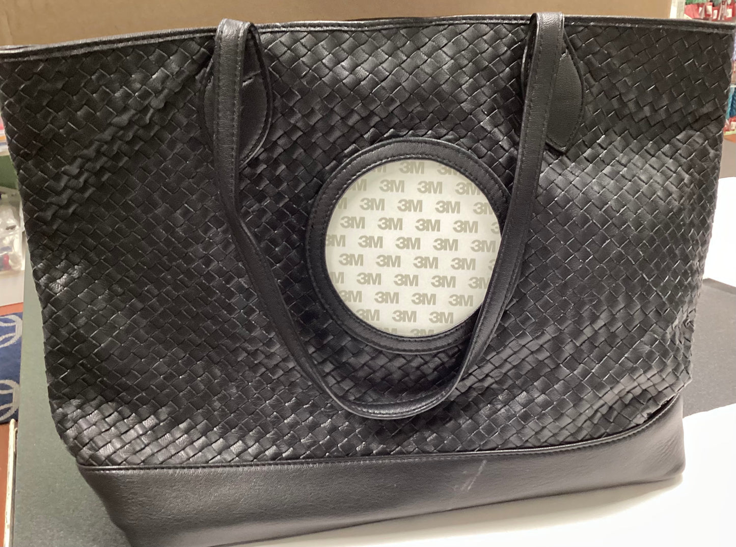 Woven Tote with Room for Insert