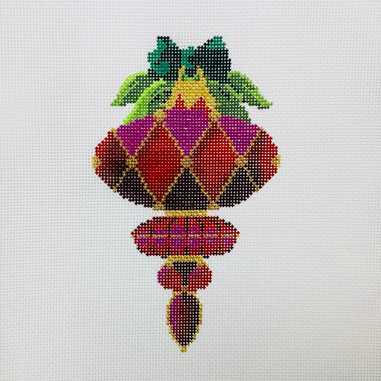 January Garnet Ornament