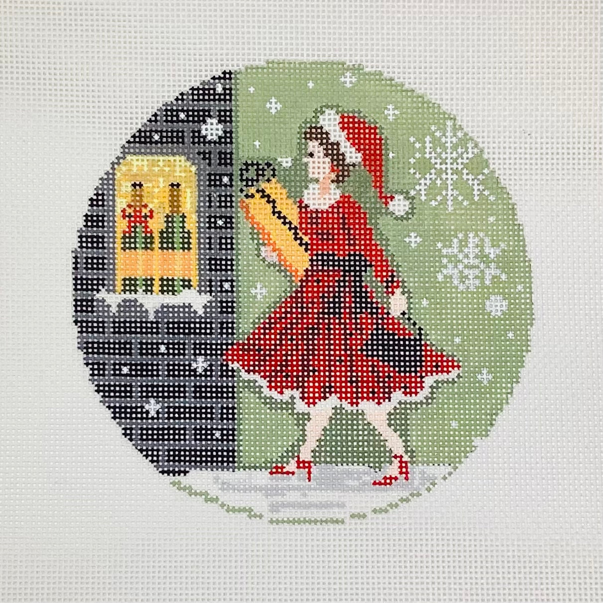 Betty Loves Bubbles #4 (Canvas & Stitch Guide)