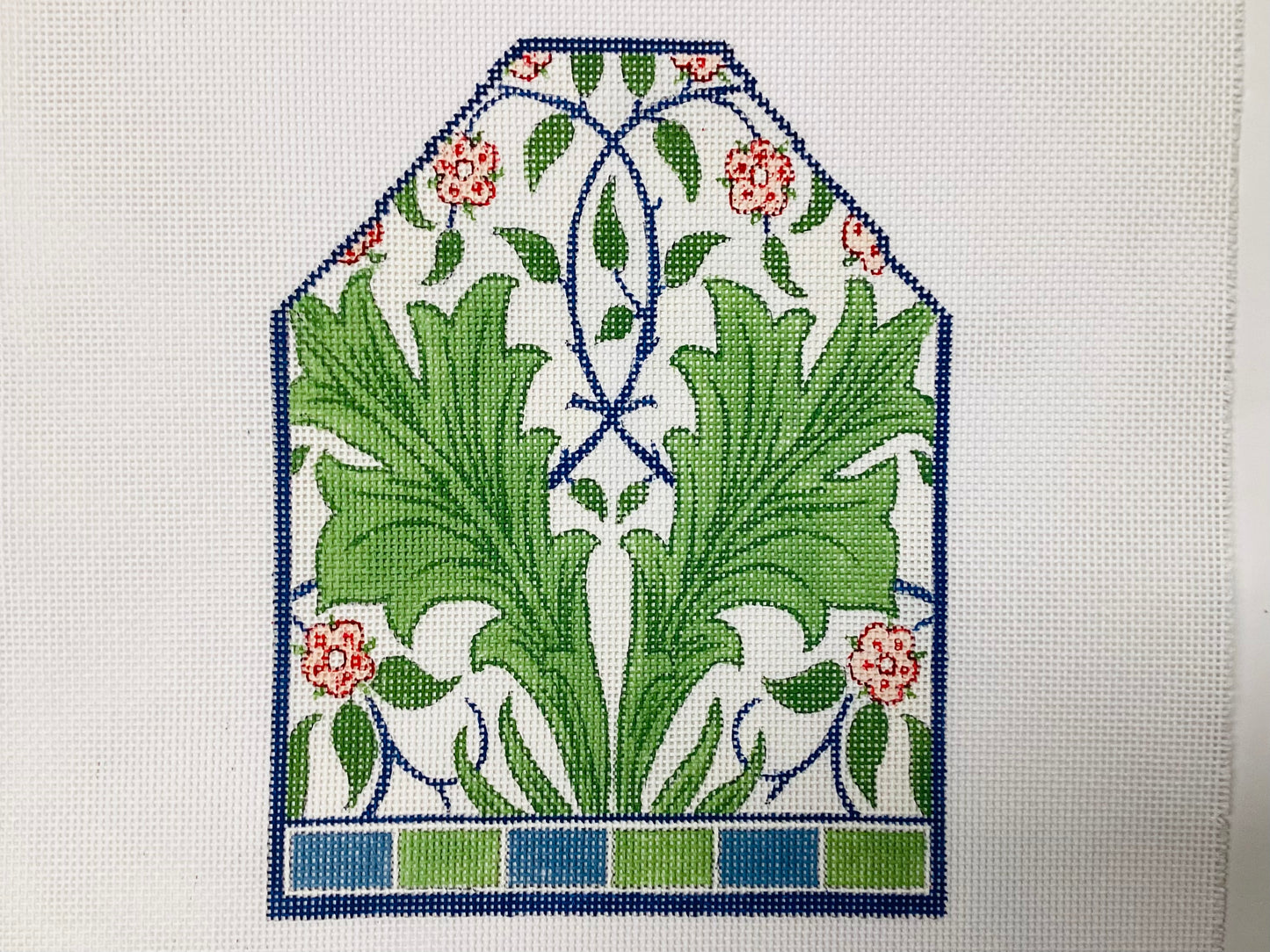 Wms Blue Tulip #2 Book End/Door Stop