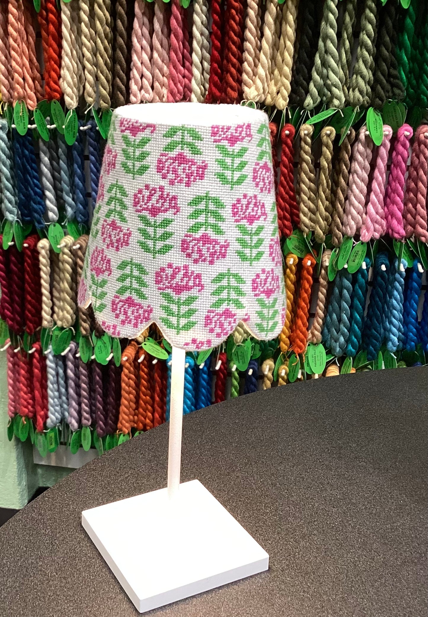 Muted Mermaid Lampshade Canvas