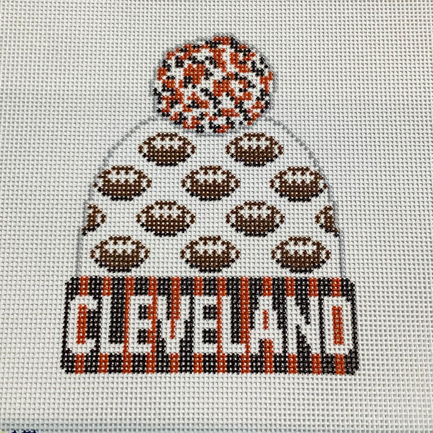 Cleveland Brown Beanie Ornament