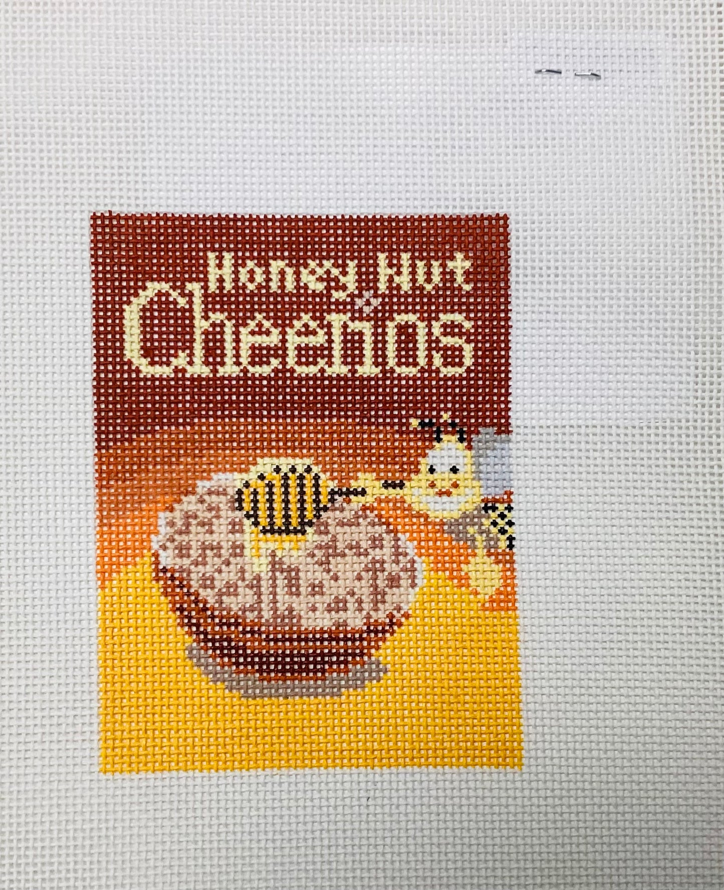 Cheerios Needlepoint