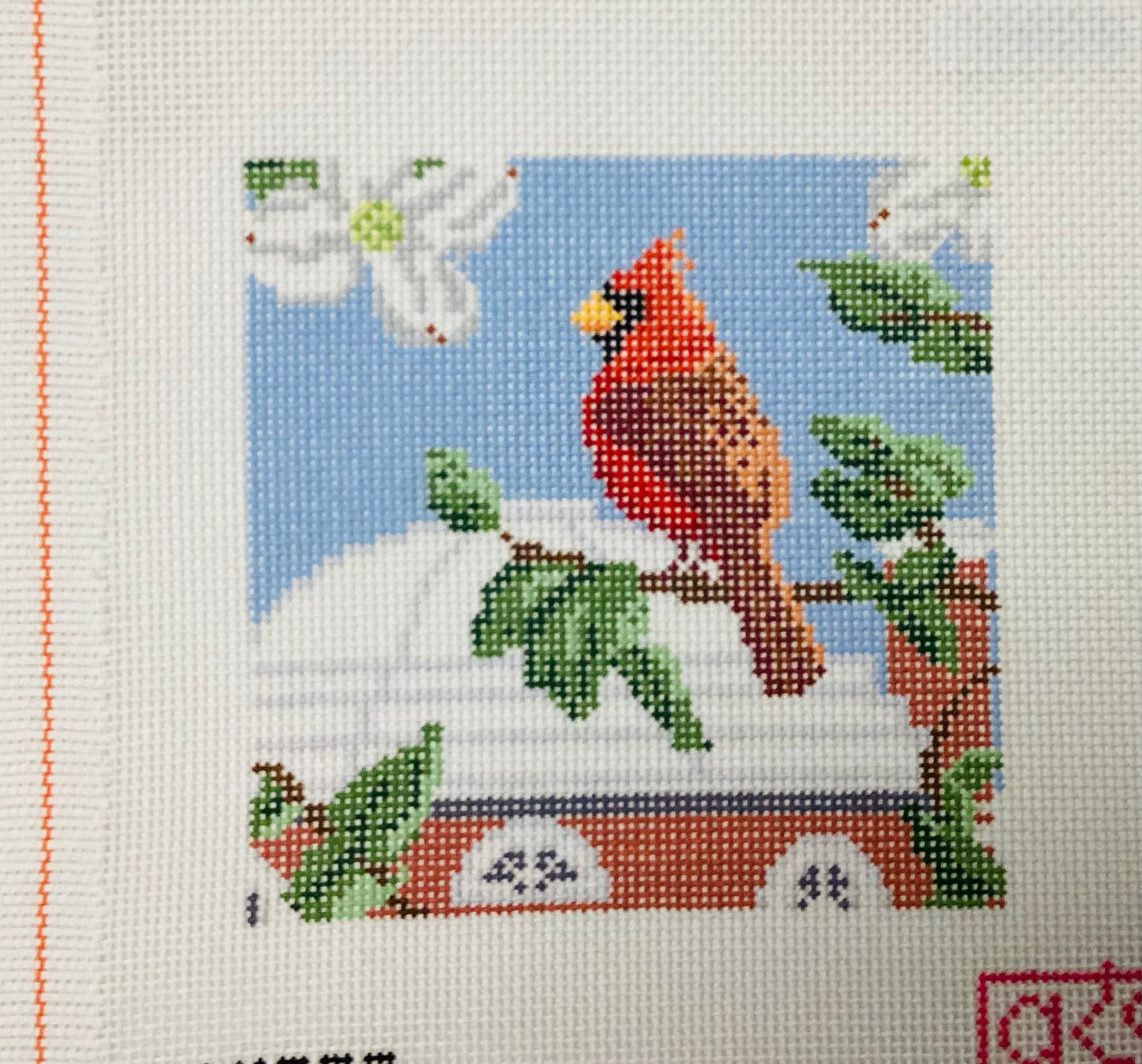 Cardinal at Monticello