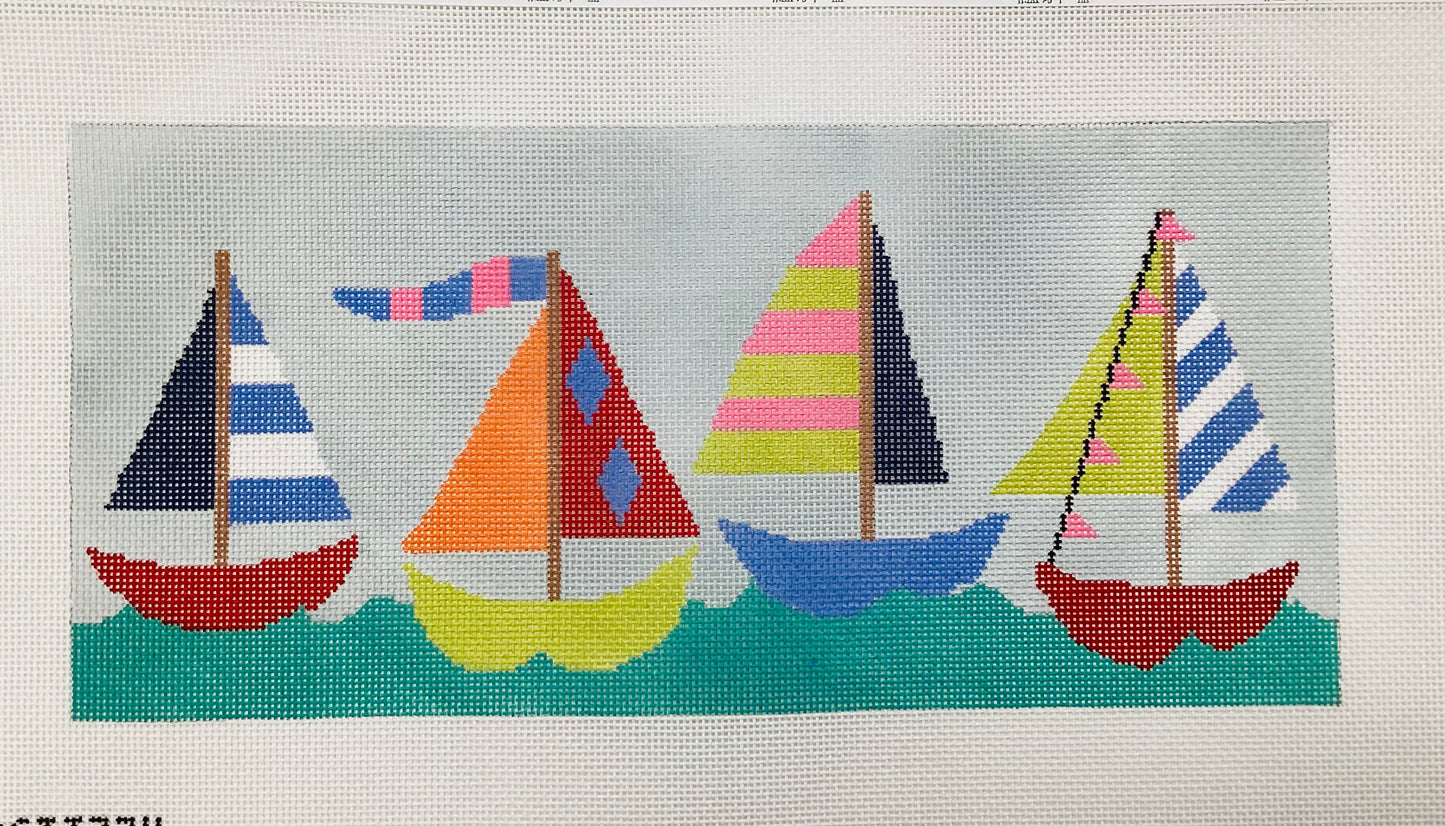 Three Sailboats